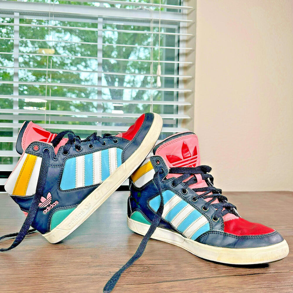Adidas Hard Court Hi J Unisex Sneakers Youth 5.5 / Women US 7 UK 5 EU 38